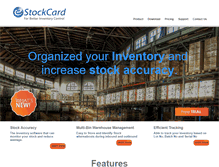 Tablet Screenshot of estockcard.com